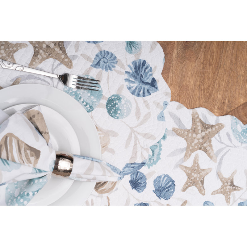 Coastal Shells Runner