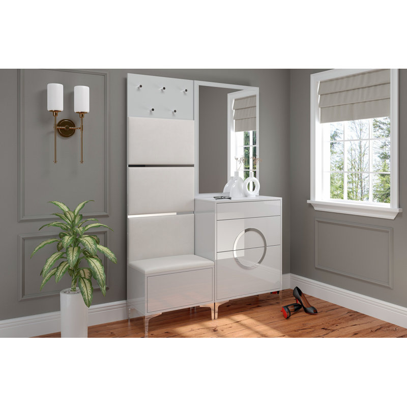 5 - Hook Wall Mounted Coat Rack