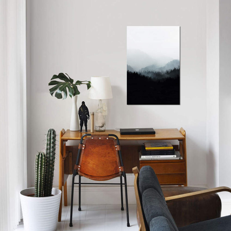 « bois v. y ii » par mareike böhmer, impression sur toile tendue, H 18 po x l 12 po x P 1,5 po, Pas de tapis, Toile tendue