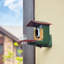 Mangeoire à oiseaux intelligente avec caméra, oiseaux intelligents, panneau solaire, cage à oiseaux intelligente avec caméra, cadeau parfait pour les amoureux des oiseaux