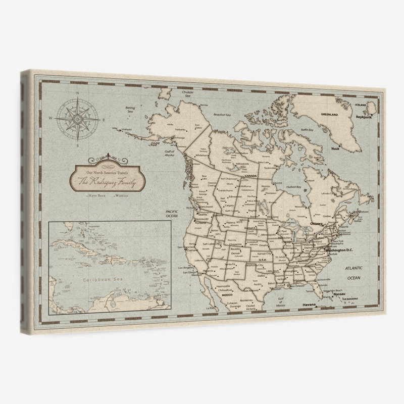 Pin's personnalisé Amérique du Nord Altaira III, H 24 po x l 36 po, Oui