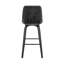 Tabouret de bar pivotant 30 po en similicuir et bois