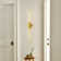 LED Dimmbale Flush Mounted Sconces, Battery Operated Wall Sconces With Remote