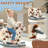 Roc Horse, Horse Rocker with Rabbit Toy and Realistic Sound for Toddlers 2–5 Years, Ride on Pony, ,wood