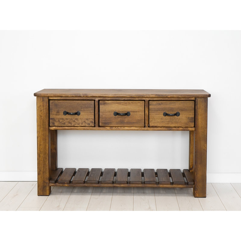 Broussard 130cm Solid Wood Console Table