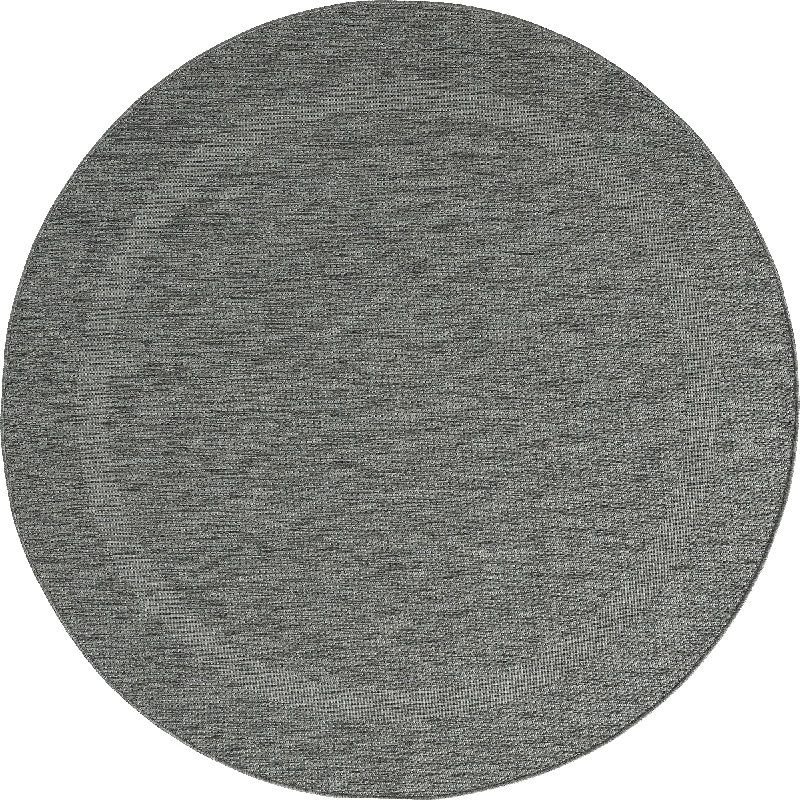 Bjarne Anthracite Rug, Round 160cm