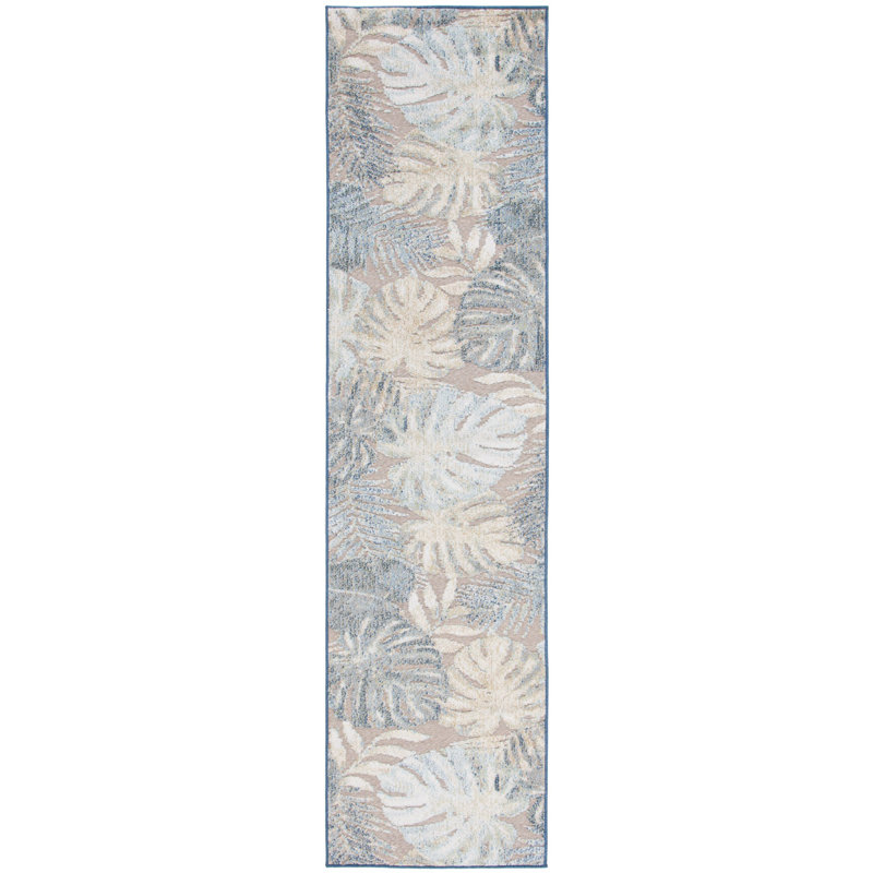 Valenza Sarasota Performance Floral Indoor/Outdoor Area Rug, Runner 2'3" x 9'