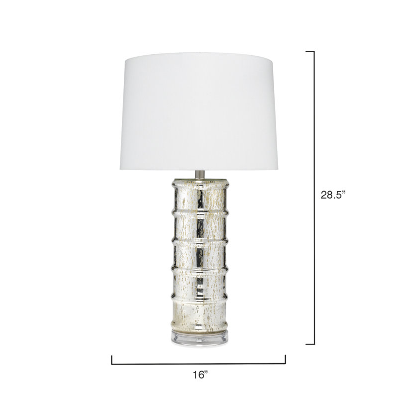 Mercury Glass Table Lamp
