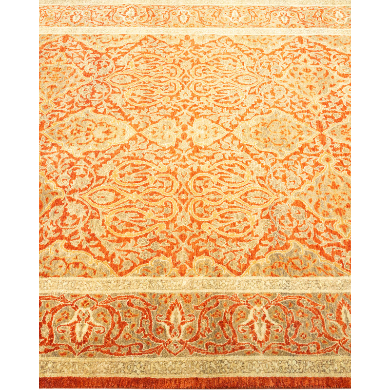 Classic One-of-a-Kind 4' 1" X 6' 1" Hand Knotted Area Rug