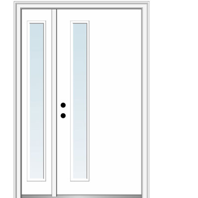 Portes d'entrée pré-suspendues avec projecteur Spotlight