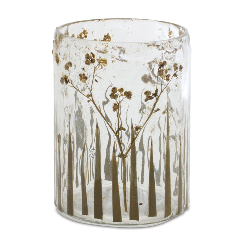 4.25'' H Glass Tabletop Votive Holder