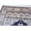 Tapis oriental fin en soie noué à la main et signé début du 20e siècle - 2 pi 5 po x 1 pi 6 po