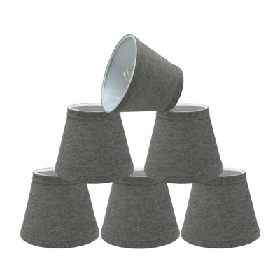 4'' H Fabric Empire Candelabra Shade