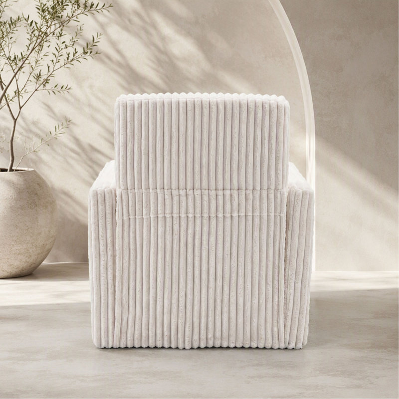 Fauteuil d'appoint Margate G00718-C, Ourson blanc