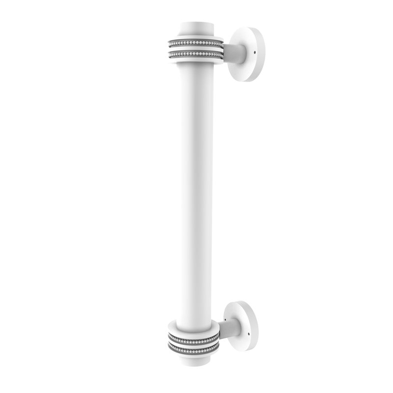 Poignée d’électroménager 8" center to central, Blanc mat