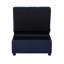 Banc de rangement avec plateau coulissant Modern
