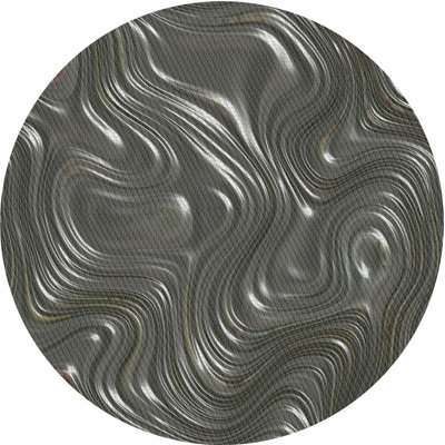 Tapis zone grise à motifs