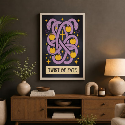 Twist of Fate Mystical - Wrapped Canvas
