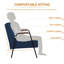 Chaise longue en velours 26,3 po-1421902432
