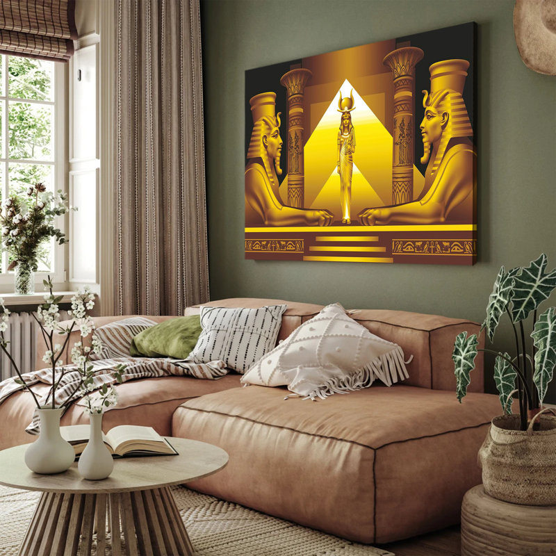 Égypte égyptienne, photographie, toile de fond, Égypte antique, affiche d'art, 12x18inch