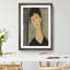 Portrait of a Woman Vol.4 by Amedeo Modigliani - Picture Frame Painting-62759546-62759545