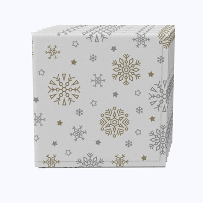 Edelmut 100% Cotton No Pattern Square Napkin