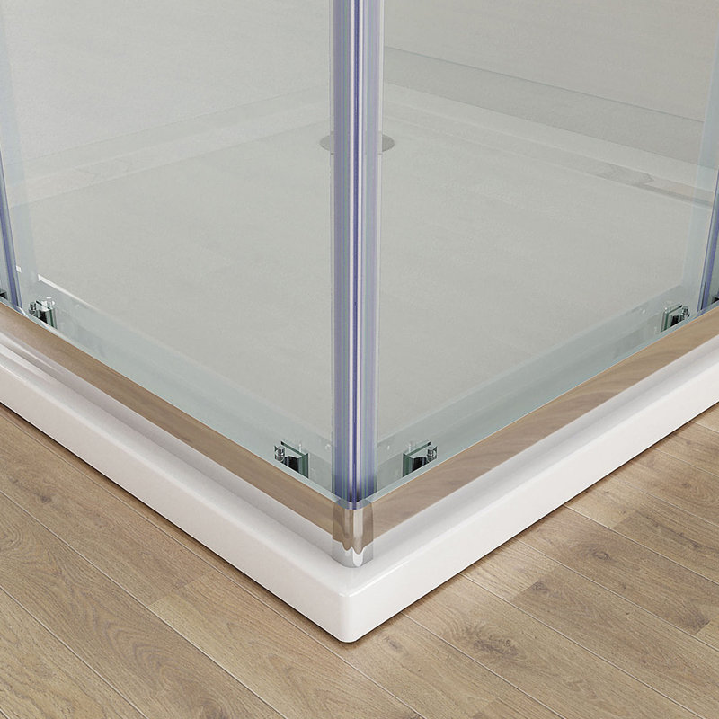 Saco Rectangular Shower Enclosure, 1850mm H x 760mm W x 800mm D