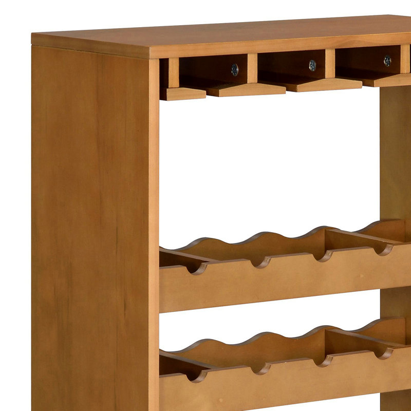7-Tier Wine Rack, 48.5" H x 24.5" W x 12.5" D