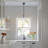 1-light Teardrop Modern Clear Raindrop Glass Pendant-48581797