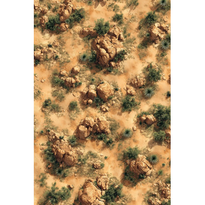 Décoration murale amovible Desert Rocks Sand