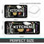Ensemble de 2 tapis de cuisine rustiques Bless Vintage