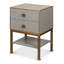Gillian 2 - Drawer Solid Wood Nightstand
