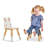 Kids Personalized 11 in. Wood Desk or Activity Chair Desk / Activity Chair and Ottoman
