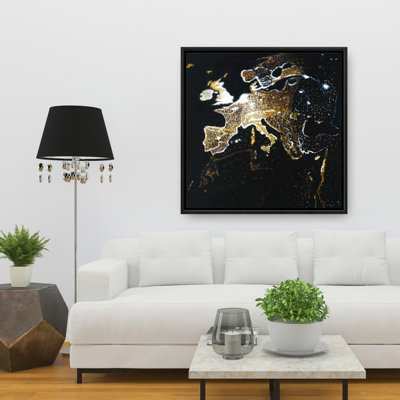 «European Continent» sur toile