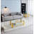Double-Layer Clear Tempered Glass Table Top Set Of 2-743002738