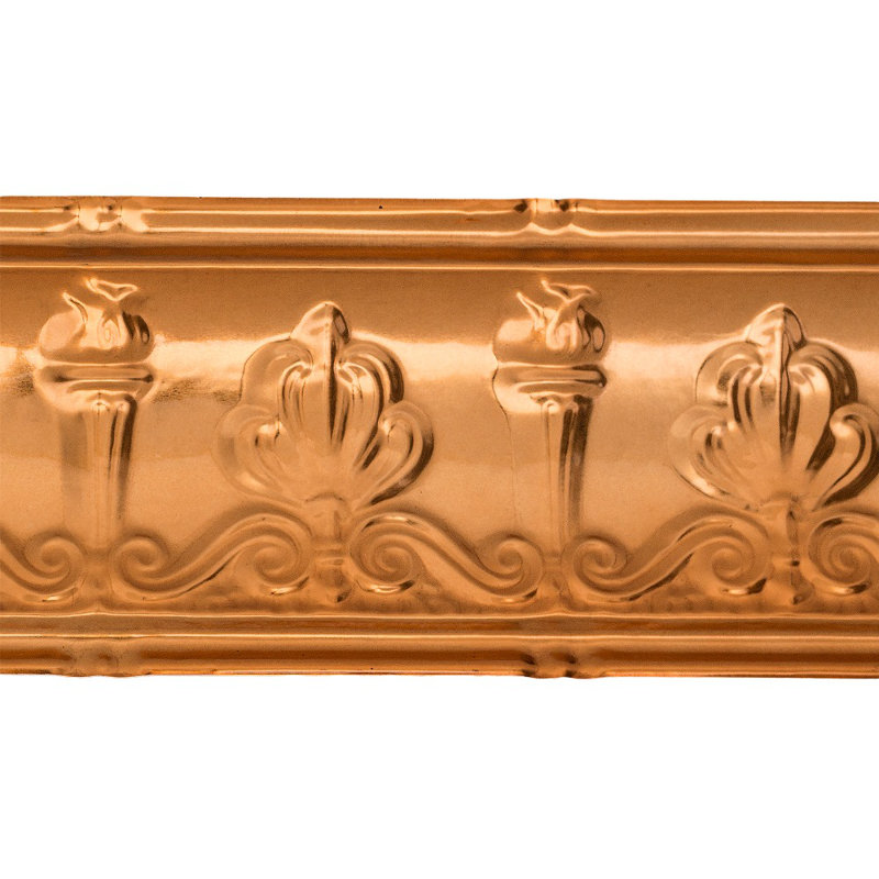 Moulure en couronne Great Lakes Tin Superior de 48 pouces, Cuivre