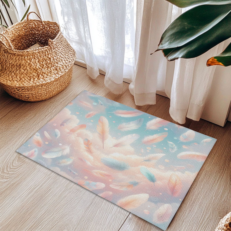 Tapis tressé Feather Dreamlight, Rectangulaire 3 pi x 5 pi