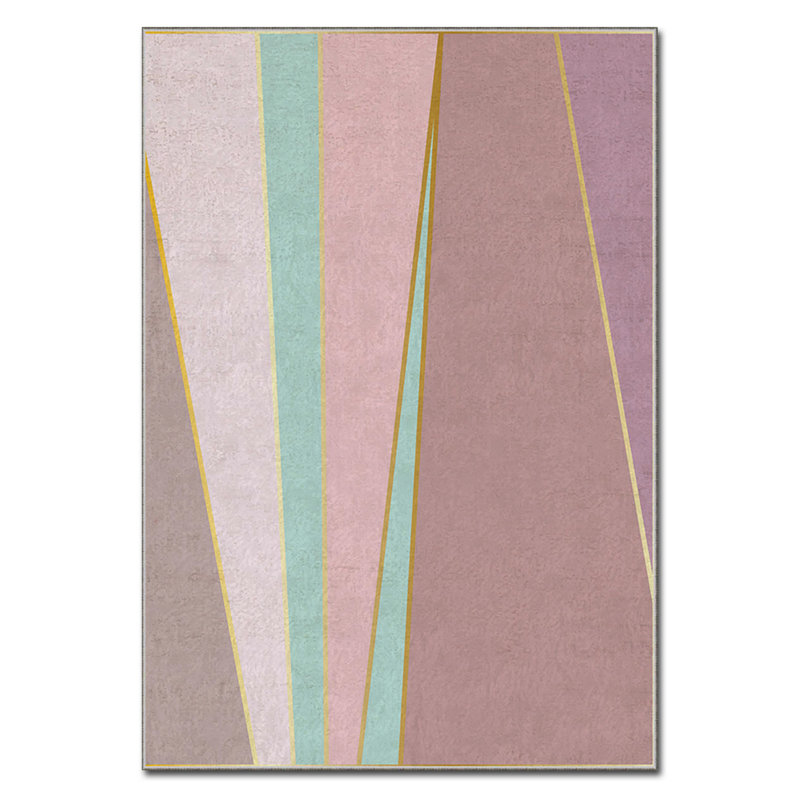 Luxurious Polyester Carpet, 3.3 x 4.6 Feet, 100% Velvet Fabric | 740 g/m², 0.08 in Pile Height | Non-Slip Felt Dot Underside, Laminated Sponge for Comfort | Easy to Clean, Machine Washable at 86°F