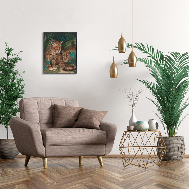 «Jungle Glare I» par Ryan Brown, H 39,5 po x l 31,5 po