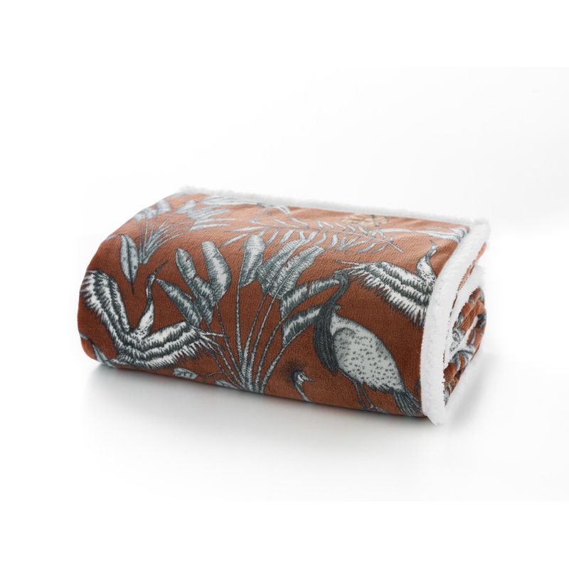 Deyongs Crane Dance Throw Cinnamon 140x180cm