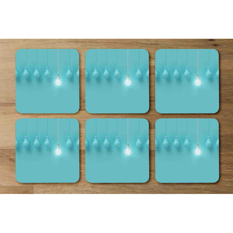 Runolfson Square 6 Piece Coaster Set