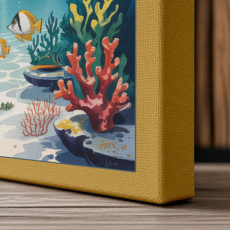 Print, 18x12 - 45.7 x 30.5 cm, Ochre Border