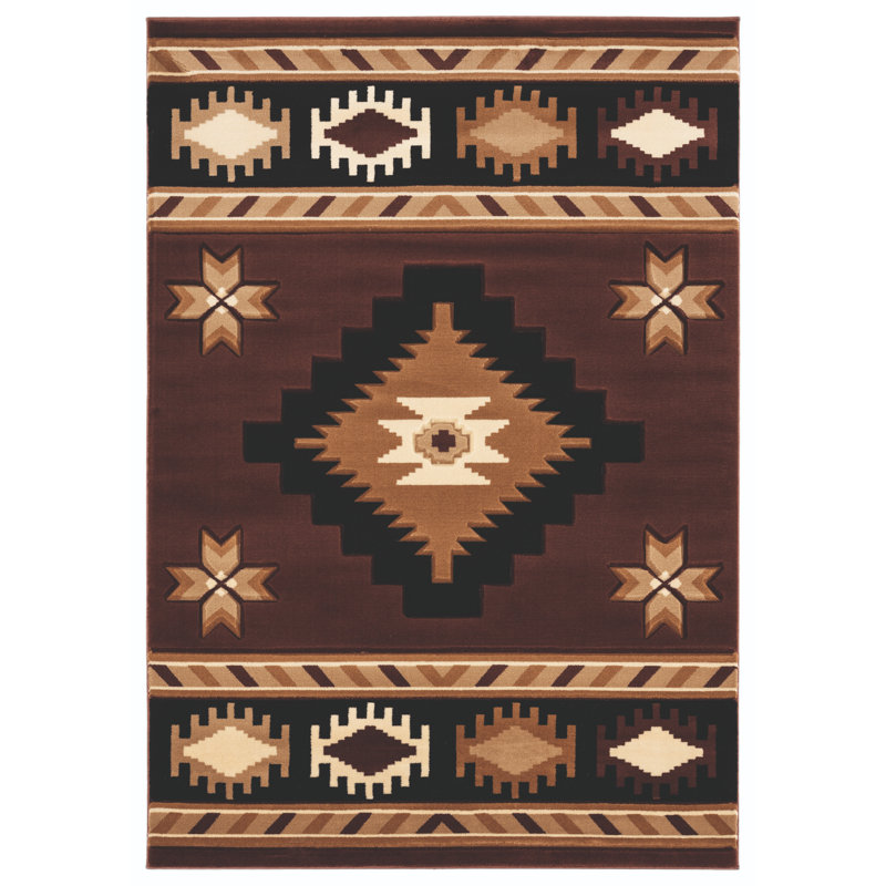 Barrentine Southwestern Indoor Rug, Rectangle 1'10" x 2'8"