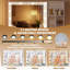 Dressing Table with Mirror and Lights-129021167