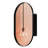 Matte Black Metal Framed Bathroom Wall Cabinet, 20X34 Inch Oval Recessed, With Mirror And Adjustable Shelves, Stylish Option Recessed Frame, Decorative Piece-523717199