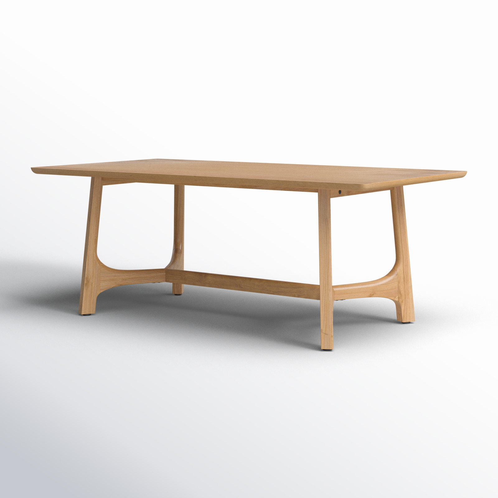 Burk 76" Dining Table, Natural