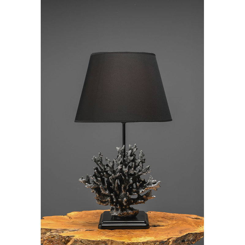 Lampe de table en métal Bierce, Argent