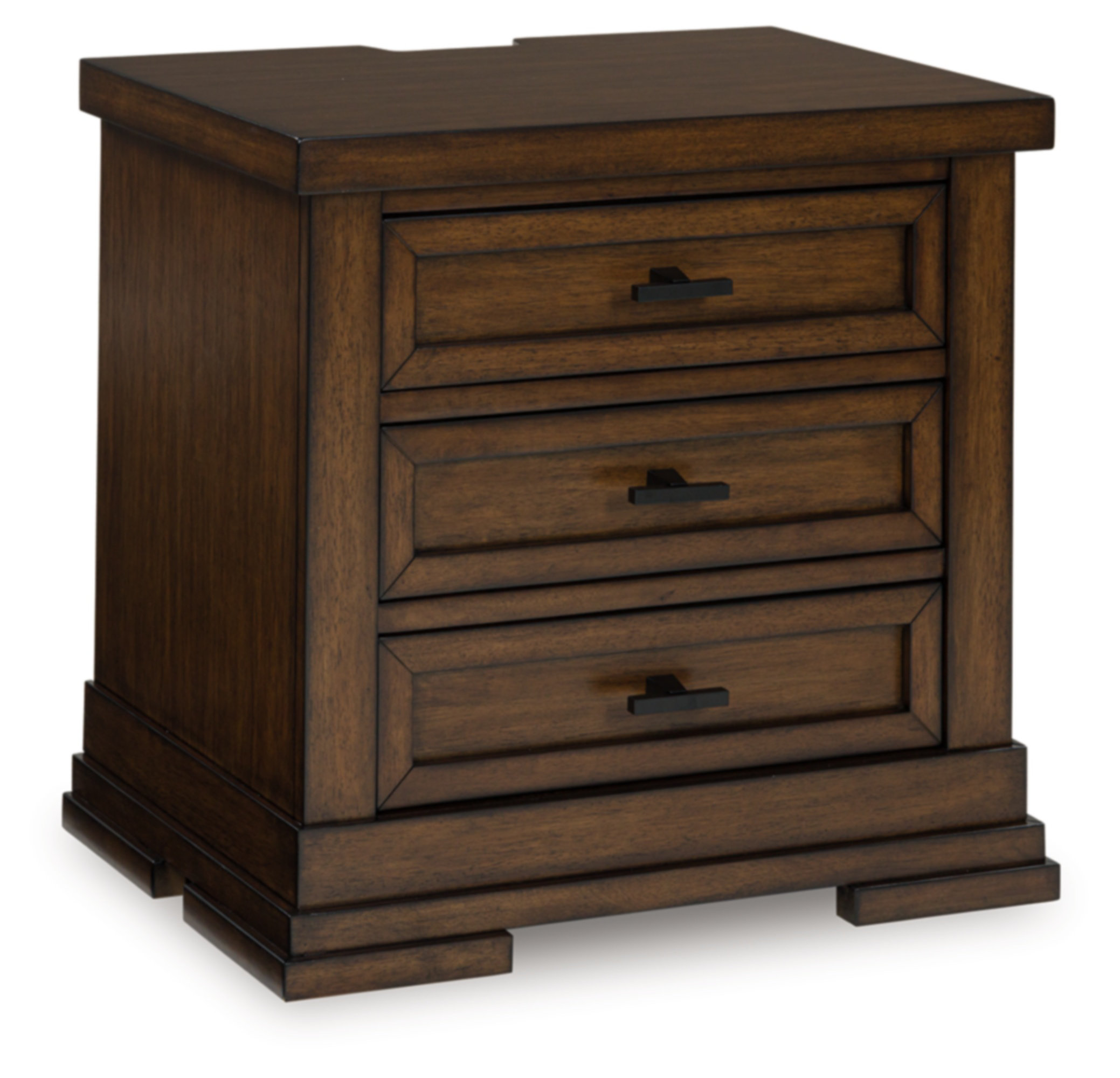 Taffenbrook Nightstand - Medium Brown