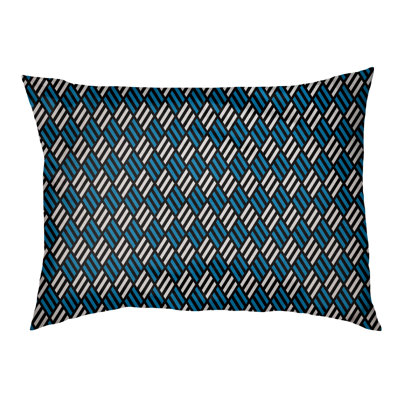 Coussin pour lit à carreaux à carreaux à rayures pour chat Campion