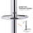 Ludmil Swivel Adjustable Height 32.5" Bar Stool-734500235-734500234